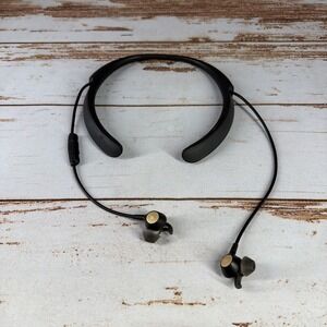 Bose Hearphones Conversation Enhancing Wireless Earbuds Neckband Gold For Parts